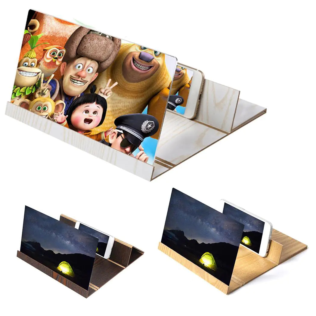 Amplificador de Pantalla y Soporte para Teléfono